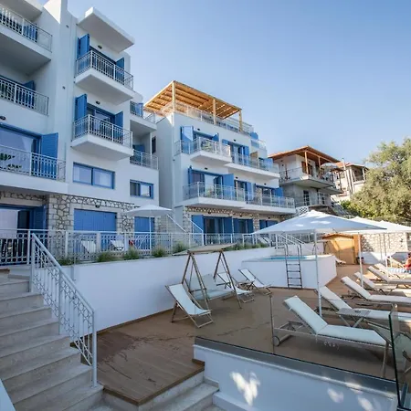 Lefkada Blue Luxury Apartments B1, Perigiali Deck Level Apartment Nydri (Lefkada)